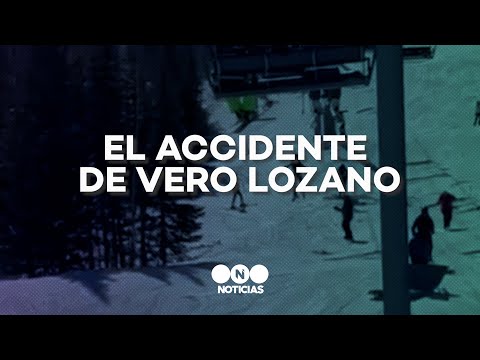 VERO LOZANO CAYÓ de una AEROSILLA desde 7 METROS de ALTURA en ASPEN - Telefe Noticias