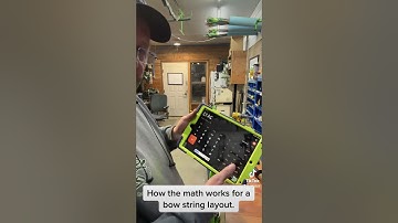 BAP the math for laying out bow strings part 1