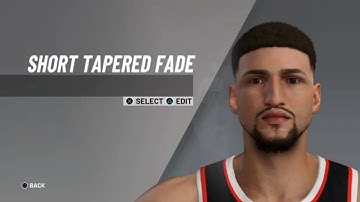 KLAY THOMPSON FACE CREATION ON NBA2K20 HOW TO MAKE YOUR PLAYER LOOK EXACTLY LIKE KLAY THOMPSON