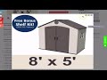 Lifetime 6418 8x5 Storage Shed FAQ and Buying Tips by Competitive Edge Products Lifetime 6418 8x5 Storage Shed FAQ and Buying Tips by Competitive Edge Products