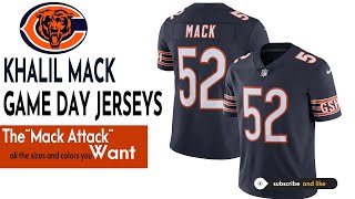 Mens Nike Khalil Mack Jersey | Khalil Mack Chicago Bears Jersey Stitched