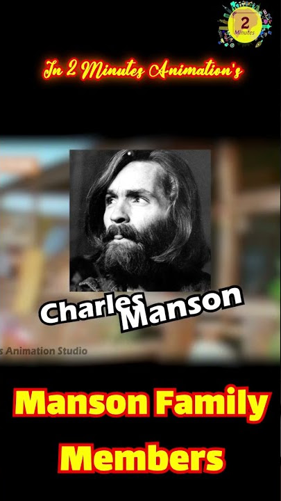 Manson Family Members #shorts