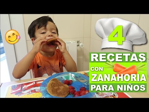 Vídeo: 5 Recetas Caseras De Comida Para Bebés Con Zanahorias