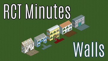 RCT Minutes #7: Wall Designs | OpenRCT2