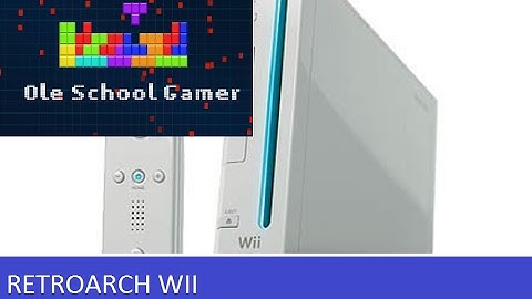 How to Setup Retroarch on Wii for Mame / Arcade gaming! (4 Player demo)