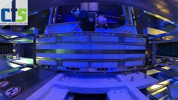 Smart Logistics Warehouse and AMRs at Production