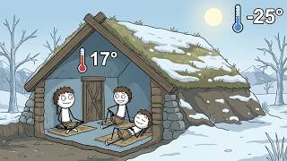 How Vikings Stayed Warm in -30°C Winters Without Electricity