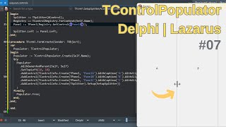 #07 TControlPopulator | Como ajustar TSplitter
