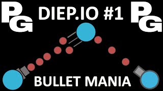 BULLET MANIA! | Diep.io Gameplay #1! screenshot 2