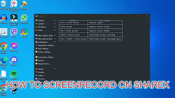 HOW TO SCREENRECORD ON SHAREX