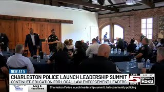 VIDEO: Charleston Police launch leadership summit, talk community policing