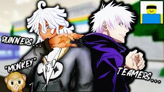 I DOMINATED These Teamers And Runners In Jujutsu Shenanigans | Jujutsu Shenanigans