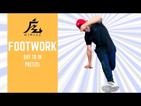 Breakdance Tutorial | Breakdance Footwork - Out to In Pretzel | Basic Breakdance Steps