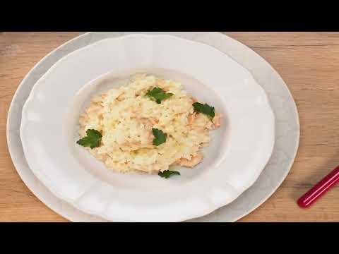 Shrimp risotto