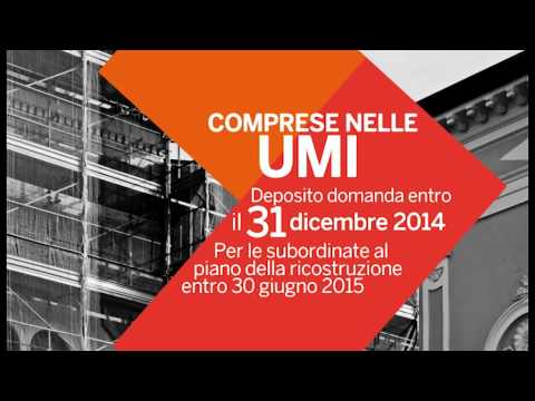 Terremoto 2012 - C'è più tempo per chiedere i rimborsi