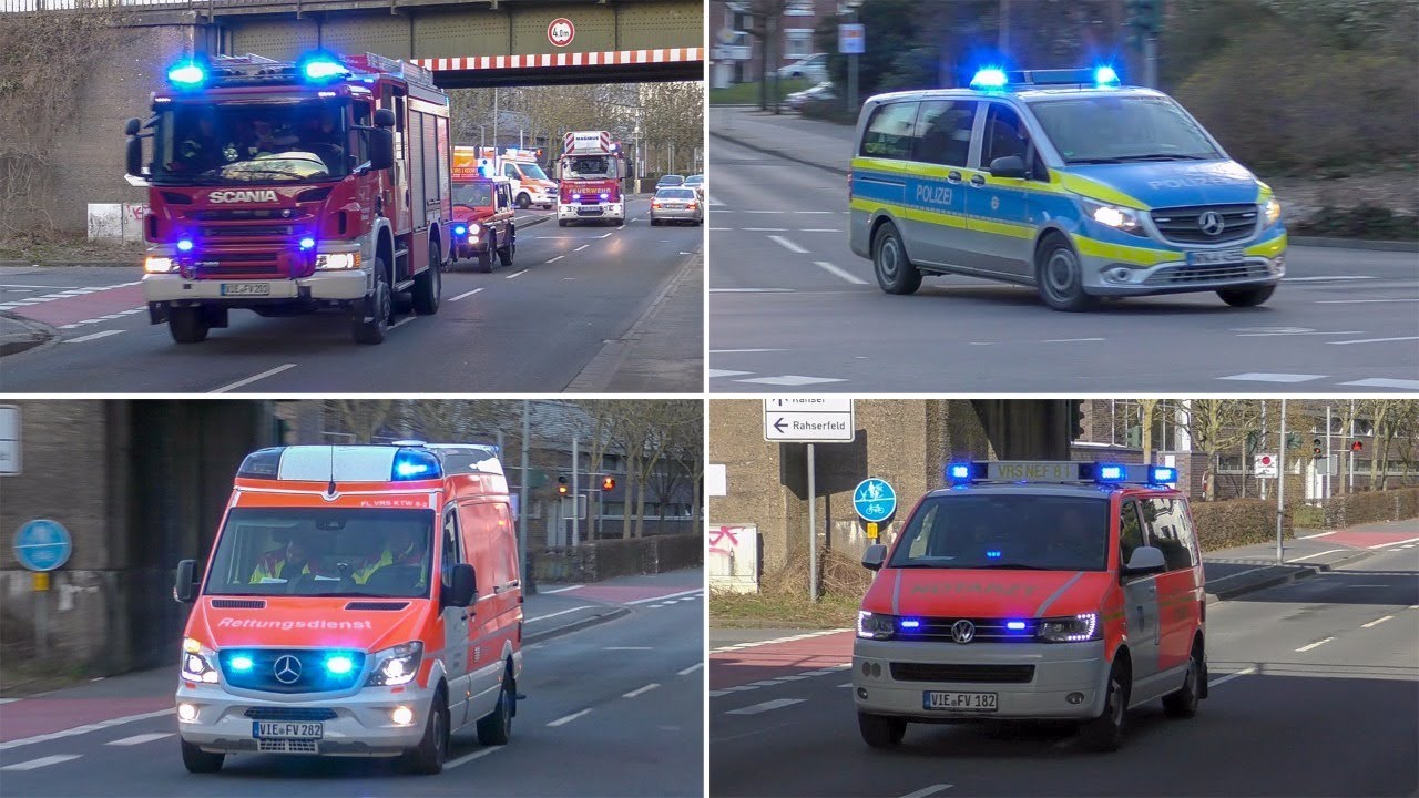 Ausmalbilder Feuerwehr Polizei Krankenwagen / Feuerwehr, Polizei