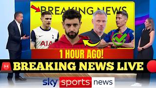 MAN UTD TRANSFER BOMBSHELL 🚨 BRUNO FERNANDES U-TURN, 5 STRIKERS TARGETED &amp; TCHOUAMENI TWIST