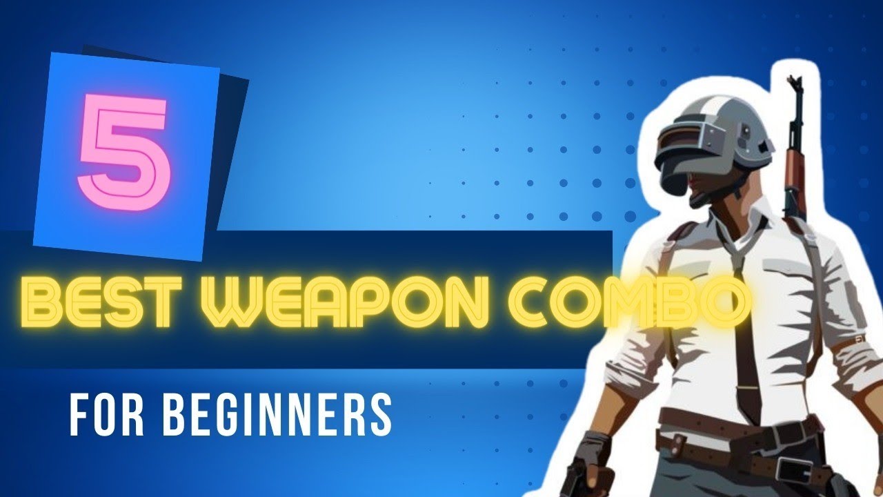5 BEST WEAPON COMBO FOR BEGINNERS 🙀🤯||BGMI / PUBG ||