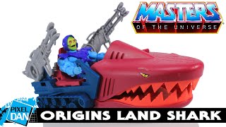 MOTU Origins Land Shark Vehicle Review | Masters of the Universe Origins