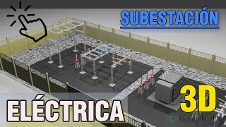 La Subestación Eléctrica en 3D, Partes y Componentes | | Instalación Eléctrica de Fase | | Conecvid