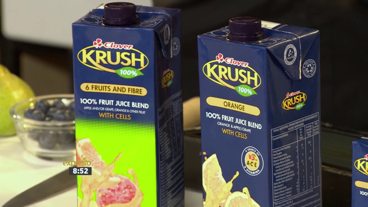 Healthy Road Trip Snack Clover Krush Power Smoothie (CLOVER) YouTube