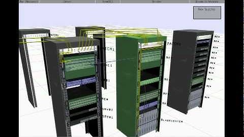 MaSSHandra 3D Network Diagram (L3 and Datacenter View)