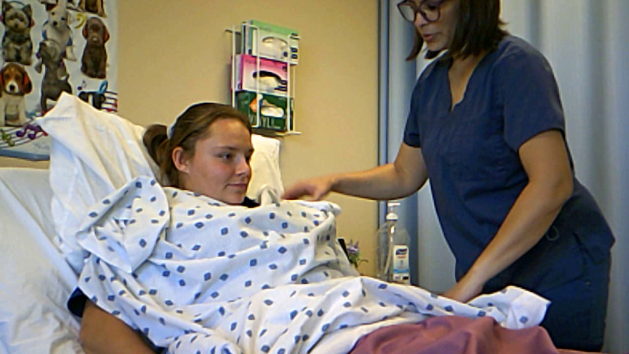 10 Dressing a bedridden resident YouTube