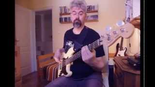 Video thumbnail of "Gary Moore - The loner (bass cover by Tom Tailor)"