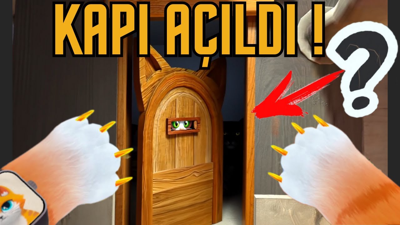 KEDİ OLUP GİZLİ KAPIYI AÇTIK ! (MELTON SONUNDA KAPIYI AÇTI) #vr #metaquest3 #iamcat #metaquest3s