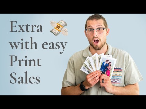 How to Make Extra Money from Your Wedding/Portrait Sessions with EASY Print Sales