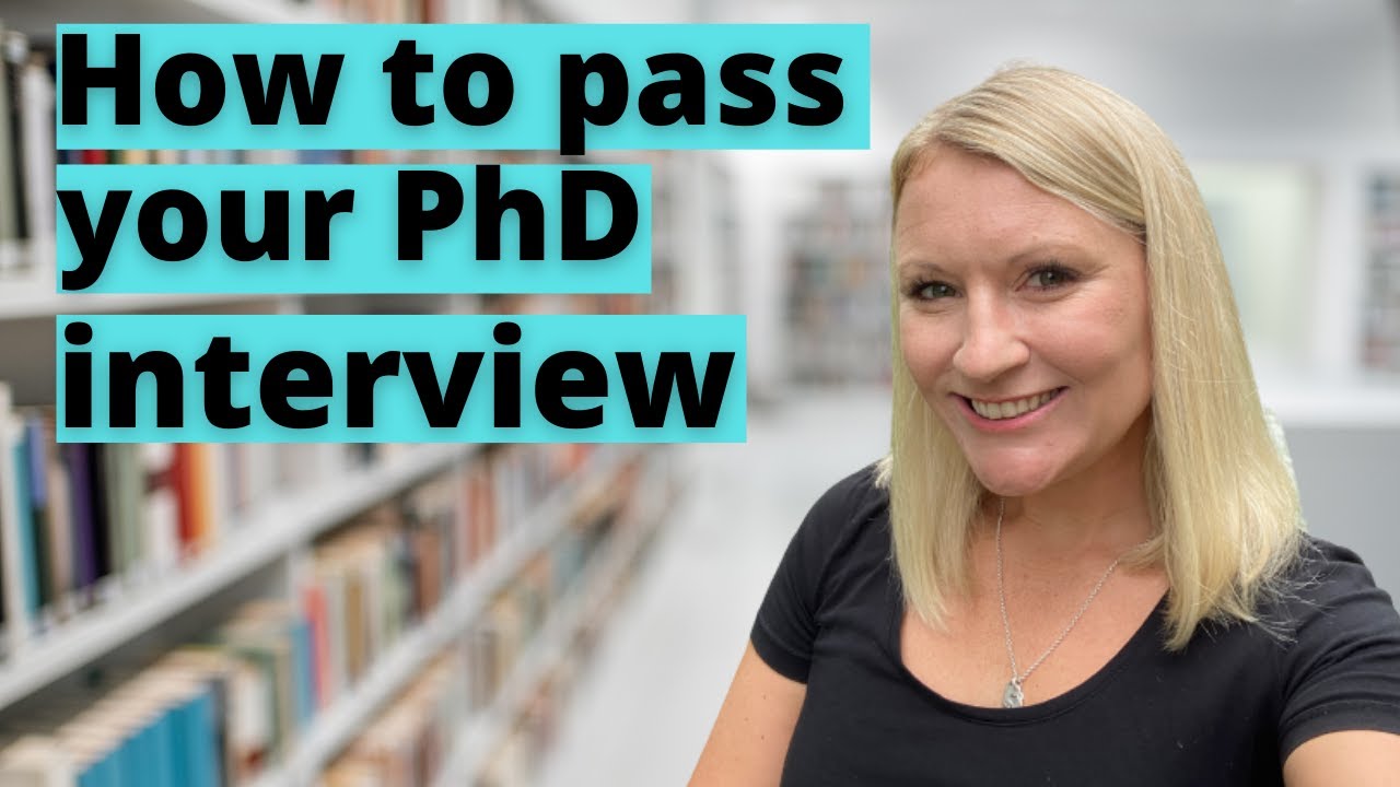 phd interview coaching