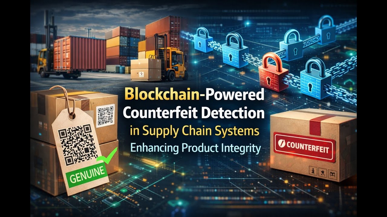 Blockchain Powered Counterfeit Detection in Supply Chain Systems  Enhancing Product Integrity