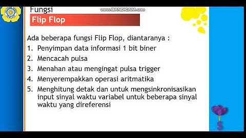 Simulasi Rangkaian Flip Flop PLC Twido Suite