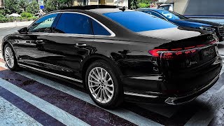 Audi A8 Long (2023)  interior and Exterior Details (HighTech Sedan)