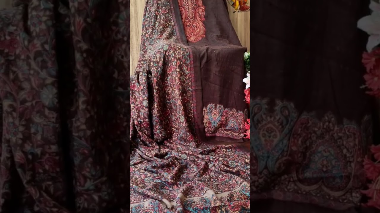 Mumtaz Arts Pashmina salwar suit dress material