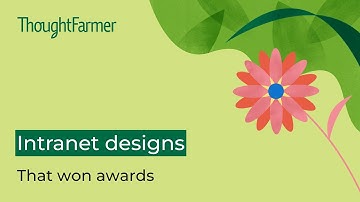 10 best intranet designs that won awards | Intranet design inspiration