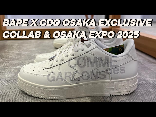 A BATHING APE X COMME DES GARÇONS (OSAKA EXCLUSIVE COLLABORATION
