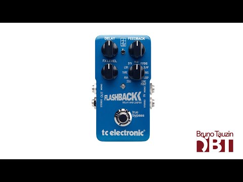 TC ELECTRONIC FLASHBACK DELAY - Basse - Test Complet /// Bruno Tauzin