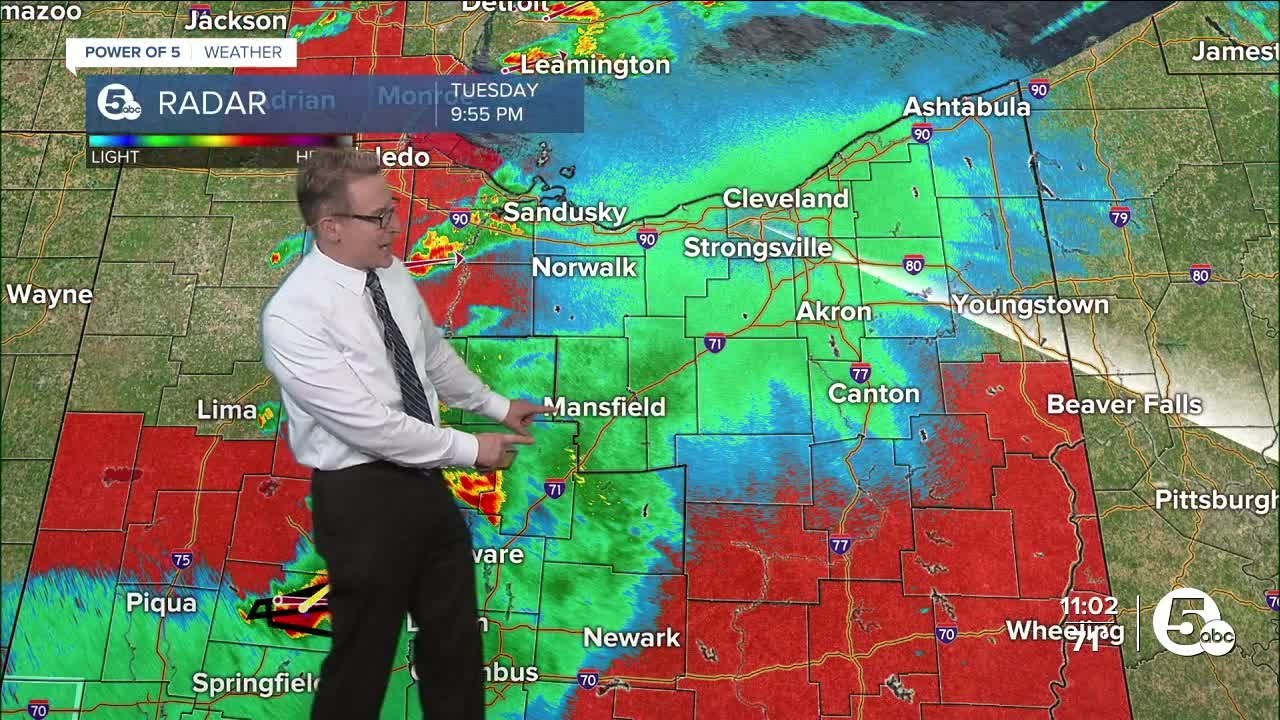 Tornado Watch issued for multiple Northeast Ohio counties - YouTube