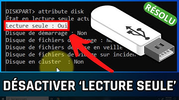 Comment désactiver la LECTURE SEULE d