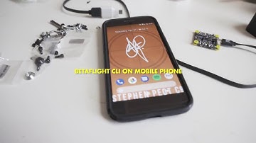 Betaflight CLI on your Phone!