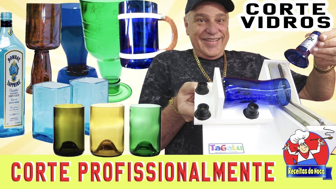 Ganhe $💰 CORTANDO GARRAFAS COMO PROFISSIONAL. FÁCIL e barato.