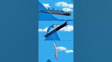 Different ships vs tsunami Nº5 #floatingsandbox