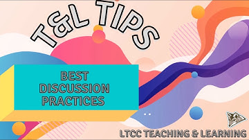 Canvas Discussions (T&L Tips)