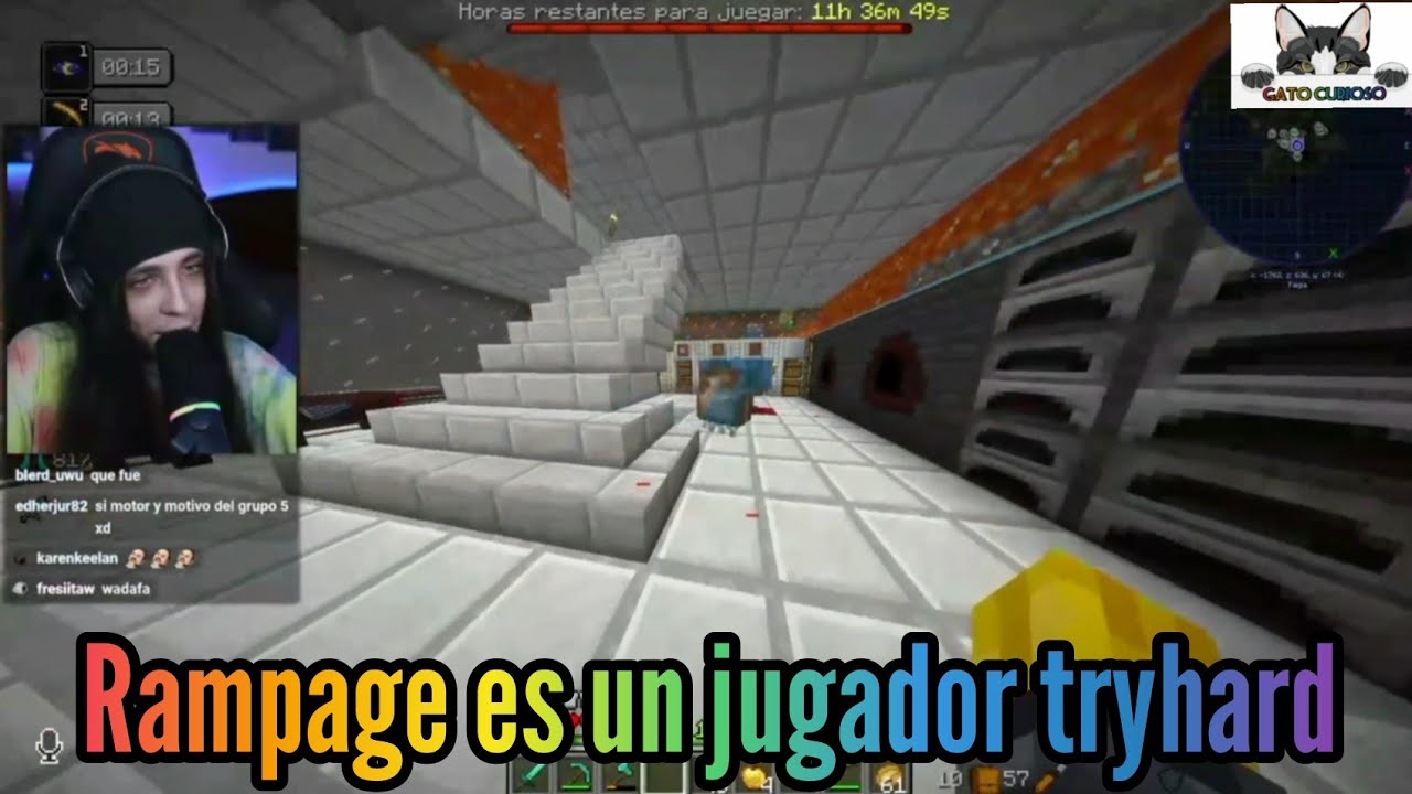 Mattkeelann se sorprende de Rampage es jugador tryhard - YouTube