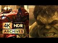 Avengers age of ultron  4k r   duel of johannesburg hulkbuster vs hulk  fight scene 2015