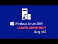 Laravel Tutorial - Deploy any Laravel App on Windows Server 2019 IIS using AWS