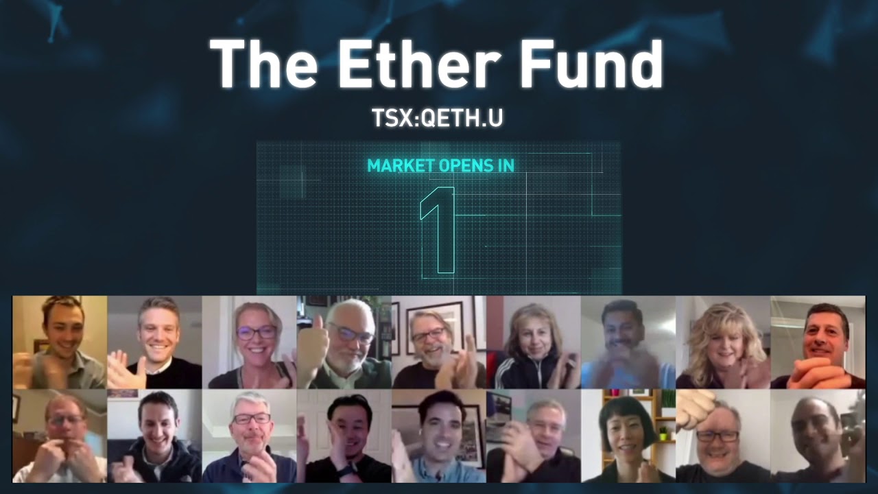TMX Group welcomes The Ether Fund to Toronto Stock Exchange (TSX:QETH.U)