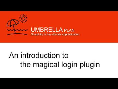 An introduction to the magical login plugin