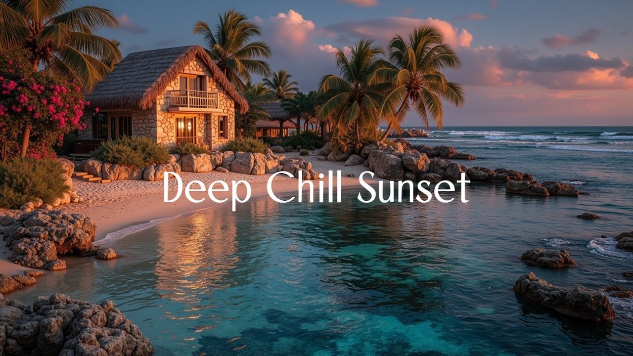 Безмятежный Deep House Микс | Тропические Чистые Вибрации и Расслабляющие Пляжные Грувы